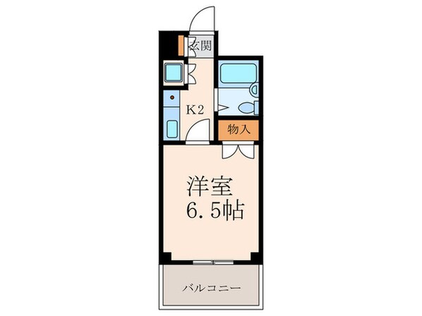 ﾚｼﾞﾃﾞﾝｻ･ﾌﾟﾘﾏｳﾞｪﾗｧ(504)の物件間取画像